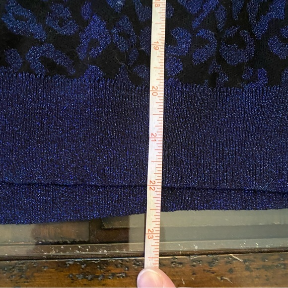 Banana Republic Metallic Leopard Sweater - Picture 5 of 9